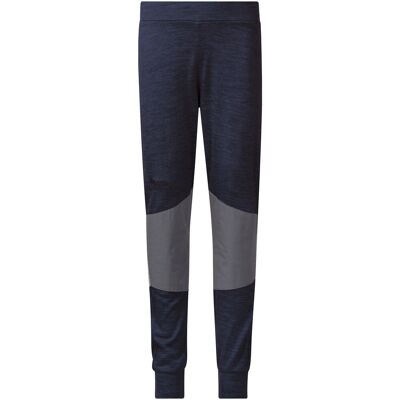 Bergans Kids' Myske Wool Pant Navy Melange/Solid Dark Grey 86 Bergans Kids' Myske Wool Pant Navy Melange/Solid Dark Grey 86
