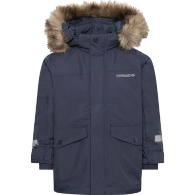 Didriksons Kids' Bjärven Parka 4 Navy 110 Didriksons Kids' Bjärven Parka 4 Navy 110