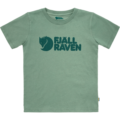 Fjällräven Kids' Logo T-Shirt Patina Green 146 Fjällräven Kids' Logo T-Shirt Patina Green 146
