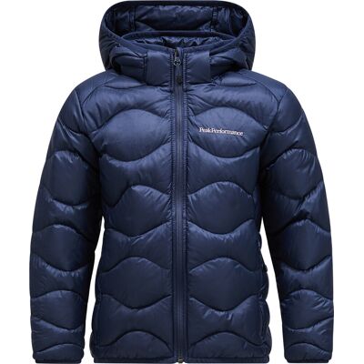 Peak Performance Juniors' Helium Down Hood Jacket Blue Shadow 140 Peak Performance Juniors' Helium Down Hood Jacket Blue Shadow 140
