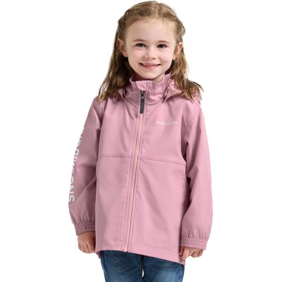 Didriksons Kids' Hallon Jacket Light Heather Pink 140 Didriksons Kids' Hallon Jacket Light Heather Pink 140