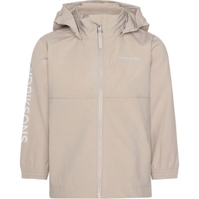 Didriksons Kids' Hallon Jacket Beach Beige 110 Didriksons Kids' Hallon Jacket Beach Beige 110