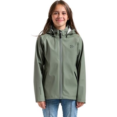 Didriksons Kids' Hepta Jacket Wilted Leaf 160 Didriksons Kids' Hepta Jacket Wilted Leaf 160