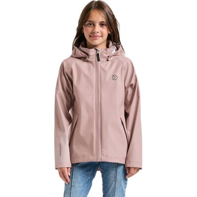 Didriksons Kids' Hepta Jacket Vintage Pink 130 Didriksons Kids' Hepta Jacket Vintage Pink 130