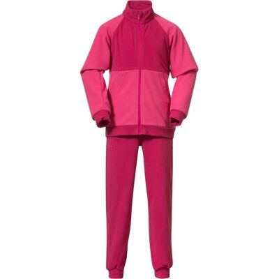 Bergans Kids' Smådøl V5 Longzip Set Raspberry Pink/Raspberry Red 92 Bergans Kids' Smådøl V5 Longzip Set Raspberry Pink/Raspberry Red 92
