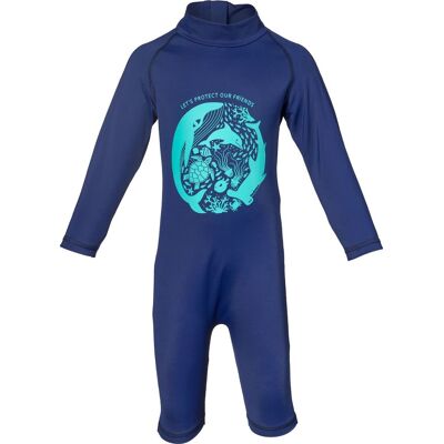 Isbjörn of Sweden Kids' Dolphine Sun Jumpsuit Navy 98/104 Isbjörn of Sweden Kids' Dolphine Sun Jumpsuit Navy 98/104