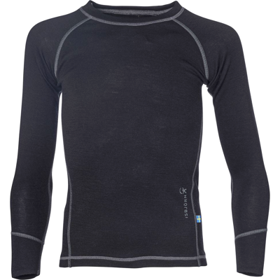 Isbjörn of Sweden Kids' Husky Sweater Baselayer Black 110/116 Isbjörn of Sweden Kids' Husky Sweater Baselayer Black 110/116