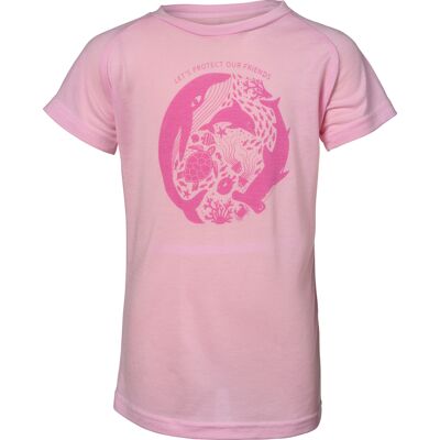 Isbjörn of Sweden Kids' Ocean Tee Frostpink 86/92 Isbjörn of Sweden Kids' Ocean Tee Frostpink 86/92