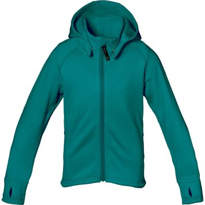Isbjörn of Sweden Kids' Panda Hoodie Emerald Green EmeraldGreen 110/116 Isbjörn of Sweden Kids' Panda Hoodie Emerald Green EmeraldGreen 110/116