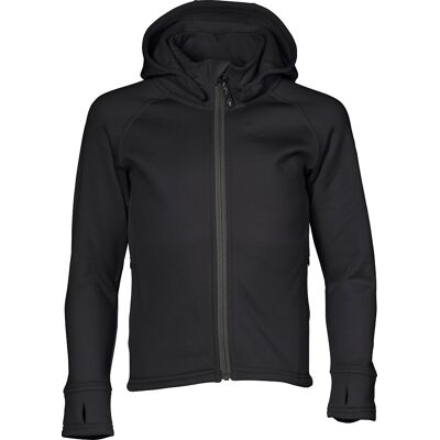 Isbjörn of Sweden Kids' Panda Hoodie Black 110/116 Isbjörn of Sweden Kids' Panda Hoodie Black 110/116