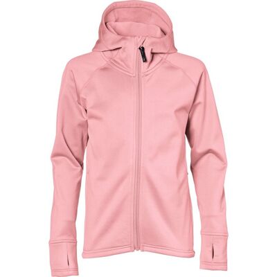 Isbjörn Panda Hoodie Frost Pink - Barne mellomlag - Varm og rasktørkende Isbjörn Panda Hoodie Frost Pink - Barne mellomlag - Varm og rasktørkende