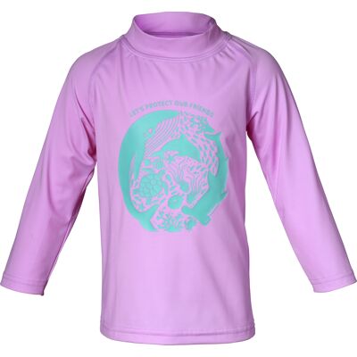 Isbjörn of Sweden Kids' Sealion Sun Sweater Bubblegum 86/92 Isbjörn of Sweden Kids' Sealion Sun Sweater Bubblegum 86/92