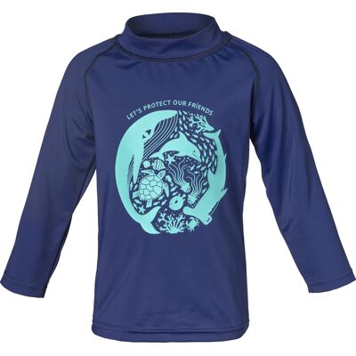 Isbjörn of Sweden Kids' Sealion Sun Sweater Navy 110/116 Isbjörn of Sweden Kids' Sealion Sun Sweater Navy 110/116