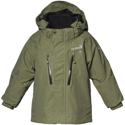 Isbjörn of Sweden Kids' Storm Hard Shell Jacket Moss 98/104 Isbjörn of Sweden Kids' Storm Hard Shell Jacket Moss 98/104