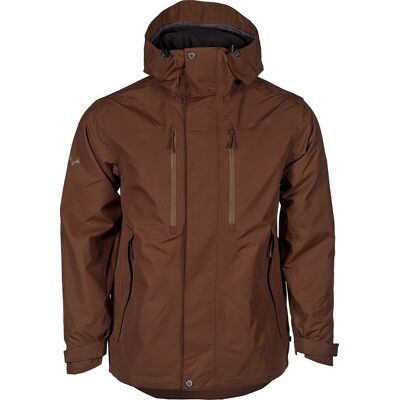 Isbjörn of Sweden Teens' Tripod Hardshell Jacket Chocolate 134/140 Isbjörn of Sweden Teens' Tripod Hardshell Jacket Chocolate 134/140