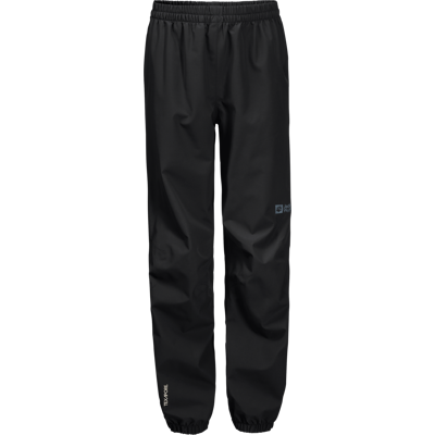 Jack Wolfskin Kids' Rainy Days Pants Black 128 Jack Wolfskin Kids' Rainy Days Pants Black 128