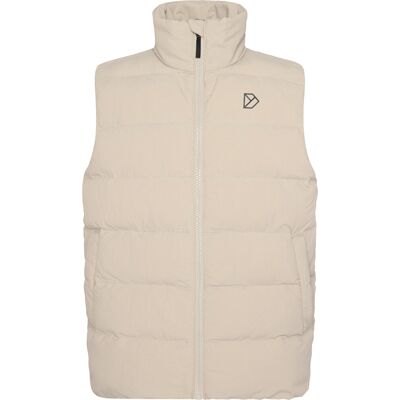 Didriksons Kids' Kilo Vest Clay Beige 170 Didriksons Kids' Kilo Vest Clay Beige 170
