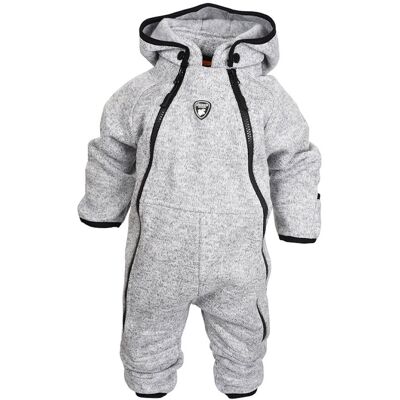 Lindberg Kids' Bormio Babyoverall Greymelange 98 Lindberg Kids' Bormio Babyoverall Greymelange 98
