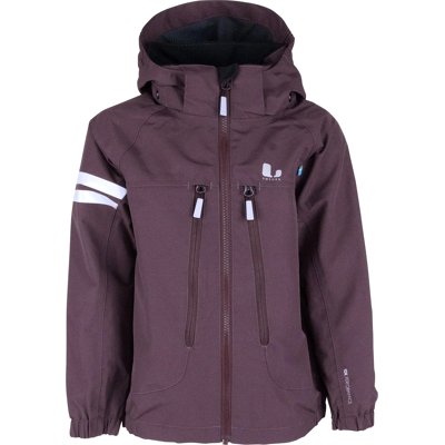 Lindberg Kids' Lingbo Shell Jacket Dark Plum 110 Lindberg Kids' Lingbo Shell Jacket Dark Plum 110