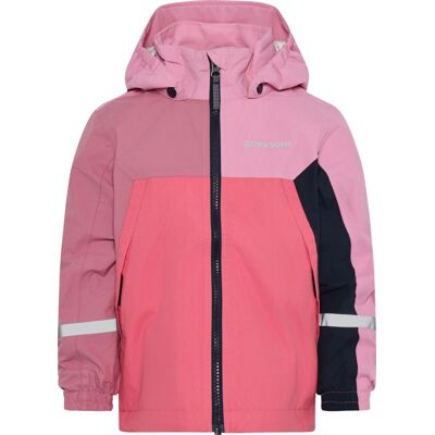 Didriksons Kids' Pilvi Jacket 2 Heather Pink 100 Didriksons Kids' Pilvi Jacket 2 Heather Pink 100