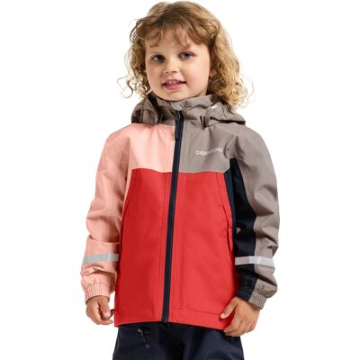 Didriksons Kids' Pilvi Jacket 2 Powder Peach 140 Didriksons Kids' Pilvi Jacket 2 Powder Peach 140