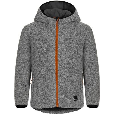 Urberg Juniors' Pile Hoodie Grey Melange 122/128 Urberg Juniors' Pile Hoodie Grey Melange 122/128