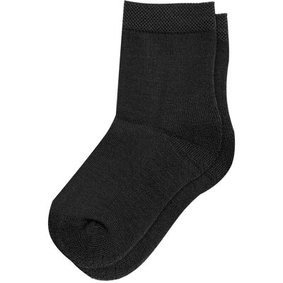 Urberg Juniors' Thicker Every Day Merino Wool Sock 3p Black Beauty 29-32 Urberg Juniors' Thicker Every Day Merino Wool Sock 3p Black Beauty 29-32