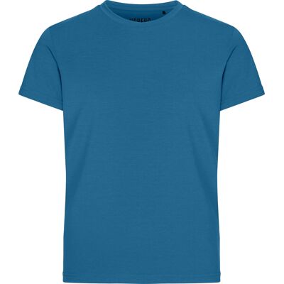 Urberg Kids' Vidsel Bamboo Tee Mallard Blue Mallardblue 110/116 Urberg Kids' Vidsel Bamboo Tee Mallard Blue Mallardblue 110/116