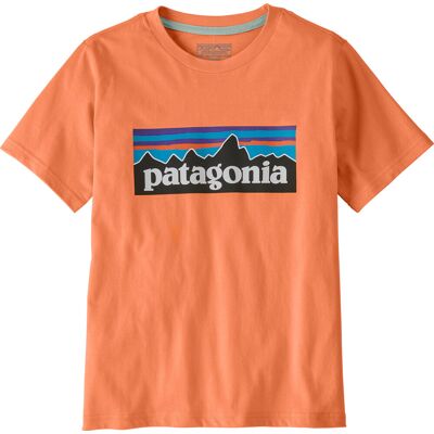 Patagonia Kids' P-6 Logo T-Shirt Peach Sherbet XL Patagonia Kids' P-6 Logo T-Shirt Peach Sherbet XL