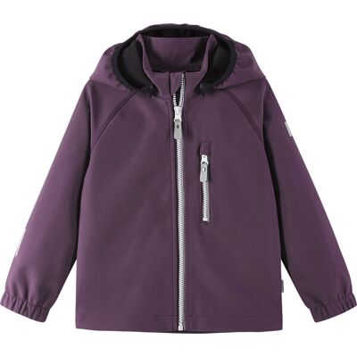 Reima Kids' Softshell Jacket Vantti Deep Purple 104 Reima Kids' Softshell Jacket Vantti Deep Purple 104