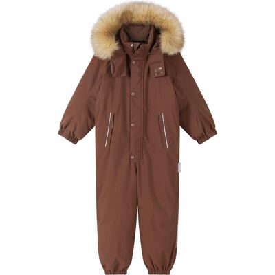 Reima Kids' tec Snowsuit Stavanger Umber Brown 134 Reima Kids' tec Snowsuit Stavanger Umber Brown 134