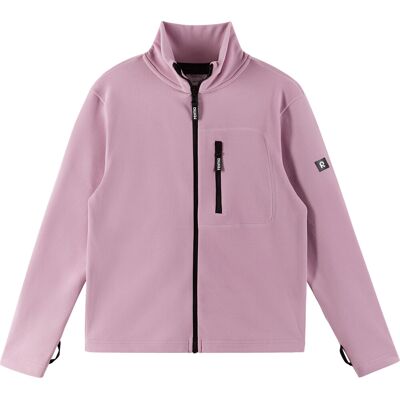 Reima Kids' Fleece Sweater Iisisti Grey Pink 110 Reima Kids' Fleece Sweater Iisisti Grey Pink 110