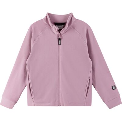 Reima Kids' Fleece Sweater Tarpeen Grey Pink 98 Reima Kids' Fleece Sweater Tarpeen Grey Pink 98