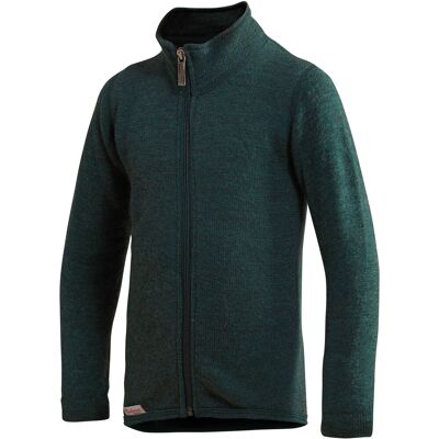 Woolpower Kids' Full Zip Jacket 400 Forest Green 134-140 Woolpower Kids' Full Zip Jacket 400 Forest Green 134-140