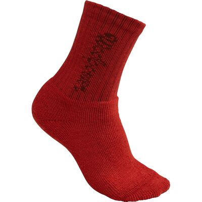 Woolpower Kids' Socks Logo 400 Autumn Red 25-27 Woolpower Kids' Socks Logo 400 Autumn Red 25-27
