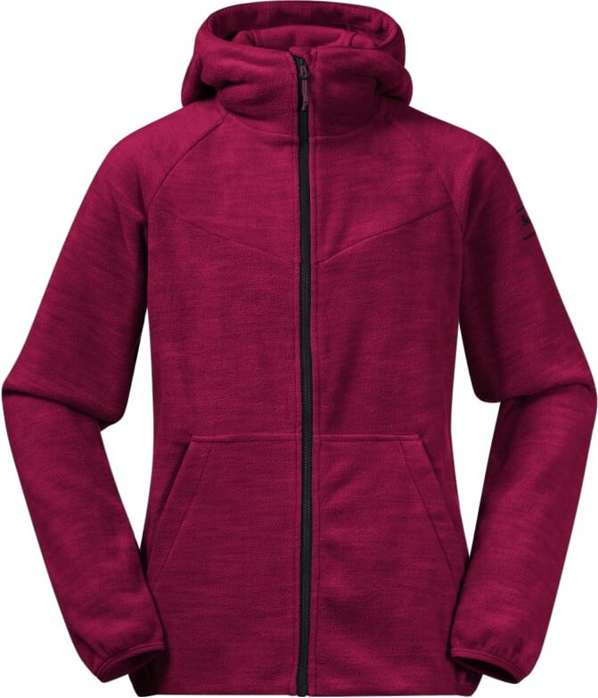 Bergans Hareid Youth Girl Jacket Rød