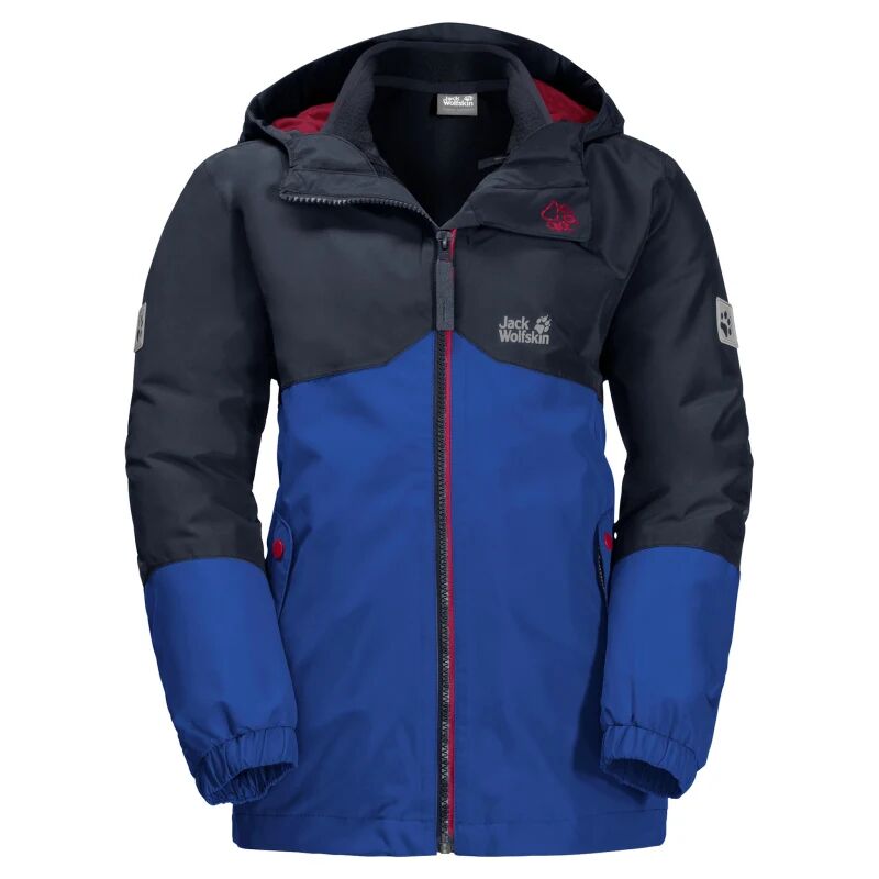 Jack Wolfskin Boys Iceland 3In1 Jacket Blå