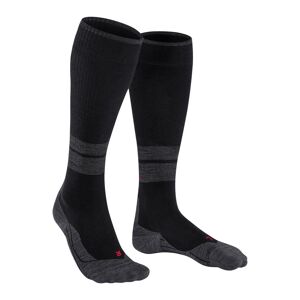 Falke Women's TK Compression Energy Trekking Knee-high Socks Black 35-38 W2, Black
