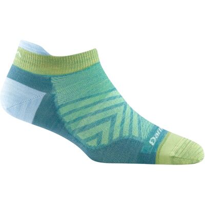 Darn Tough Women's Run No Show Tab Ultra-Lightweight Aqua M (38-40.5) Darn Tough Women's Run No Show Tab Ultra-Lightweight Aqua M (38-40.5)
