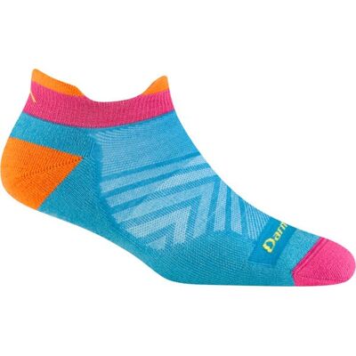 Darn Tough Women's Run No Show Tab Ultra-Lightweight Running Sock Cushion Ocean L (41-42.5) Darn Tough Women's Run No Show Tab Ultra-Lightweight Running Sock Cushion Ocean L (41-42.5)