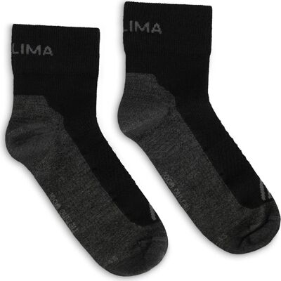 Aclima Running Socks 2-Pack Jet Black/grey 44-48 Aclima Running Socks 2-Pack Jet Black/grey 44-48