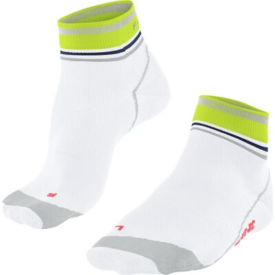 Falke BC Impulse Reflect Short Unisex Biking Socks White 46-48 Falke BC Impulse Reflect Short Unisex Biking Socks White 46-48