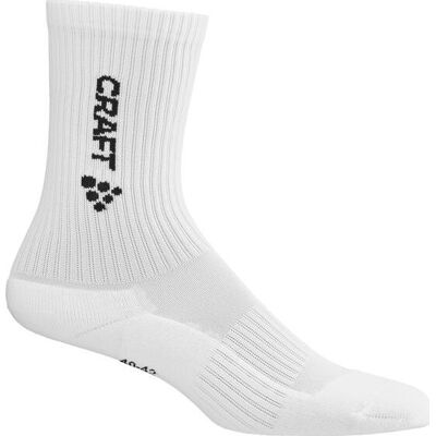 Craft Unisex Core Training Sock White/Black 34/36 Craft Unisex Core Training Sock White/Black 34/36