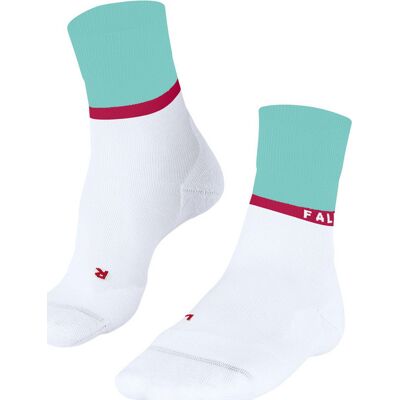 Falke Women's Ru4 Endurance Compression Running Socks White Mint 39-40 Falke Women's Ru4 Endurance Compression Running Socks White Mint 39-40