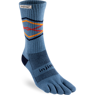 Injinji Trail Midweight Crew Lake S Injinji Trail Midweight Crew Lake S