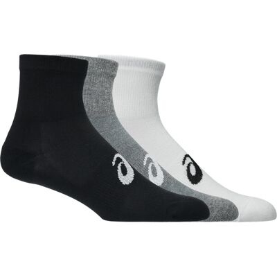Asics 3 Pack Quarter Sock Multi XL (47-49) Asics 3 Pack Quarter Sock Multi XL (47-49)