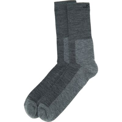 Lundhags Merino Trekking Sock Mid Light Grey Melange 43-45 Lundhags Merino Trekking Sock Mid Light Grey Melange 43-45
