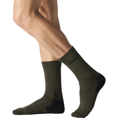 Seger Unisex Wanderer Heavy Wool Green 40-42 Seger Unisex Wanderer Heavy Wool Green 40-42