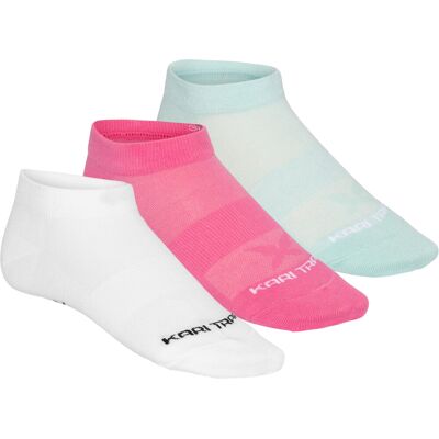 Kari Traa Women's Tåfis Sock 3-pack Bubblegum 36-38 Kari Traa Women's Tåfis Sock 3-pack Bubblegum 36-38