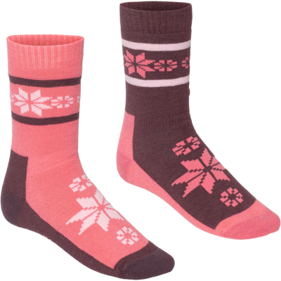 Kari Traa Women's Rusa Wool Sock 2-pack Cocoa Powder 39-41 Kari Traa Women's Rusa Wool Sock 2-pack Cocoa Powder 39-41